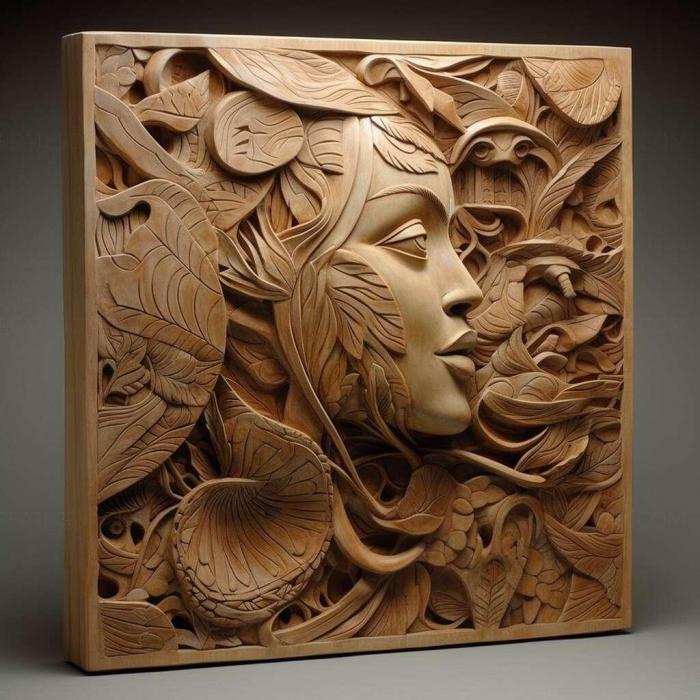 نموذج ثلاثي الأبعاد لآلة CNC 3D Art 